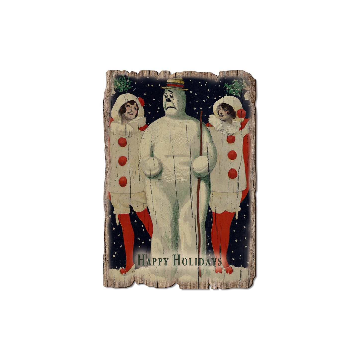 Sad Snowman - Rustic Edge Postcards & Magnets Rustic Edge Magnet (5pk // $2.80ea)