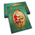 Santa Wreath - Holiday - Classic Edge Classic Edge Postcard (5pk // $2.80ea)