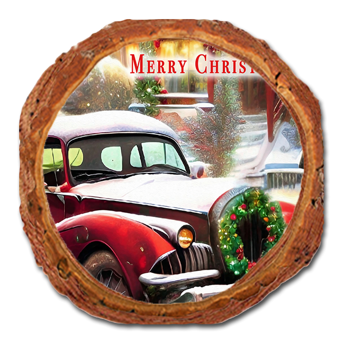 Coaster: Live Edge - Snowy Car Wreath (Pack of 5)