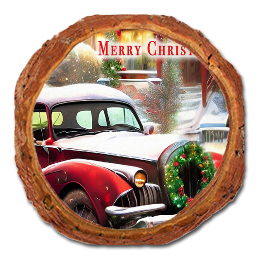Coaster: Live Edge - Snowy Car Wreath (Pack of 5)