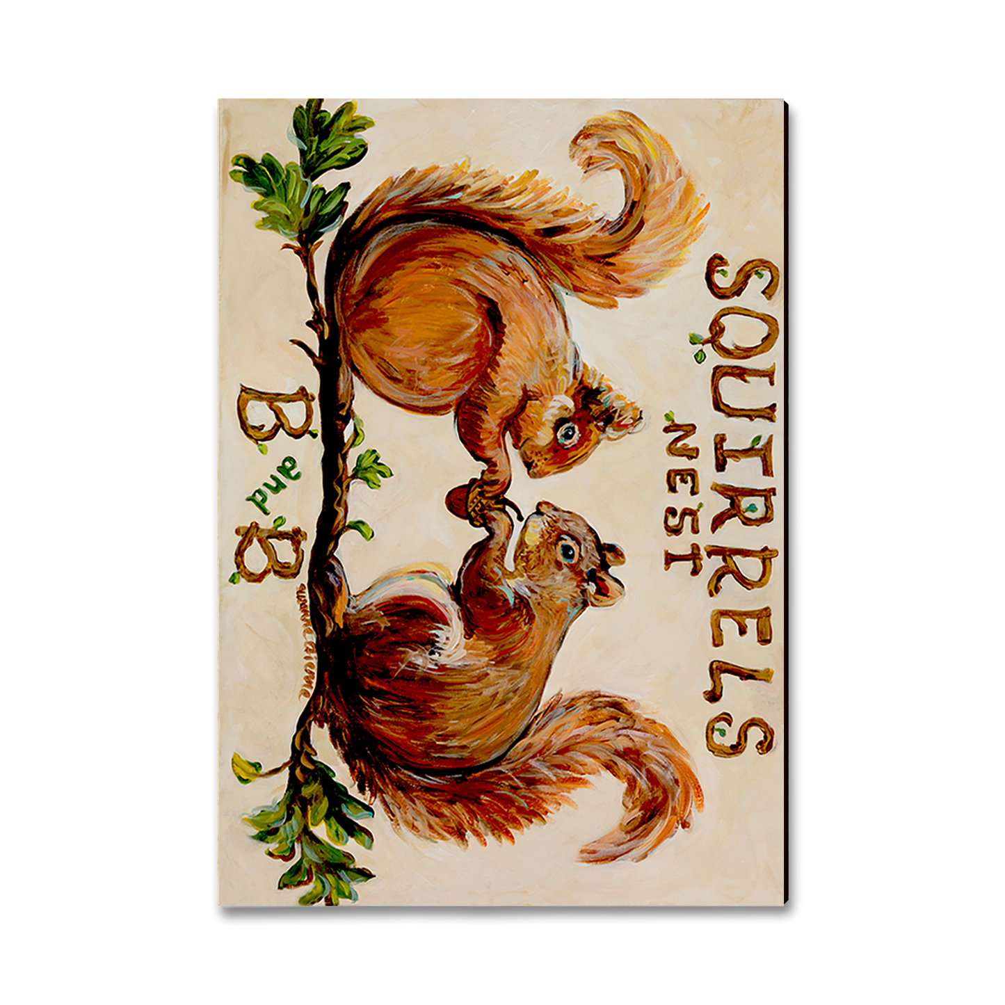 Ornament: Classic Edge - Squirrel's Nest