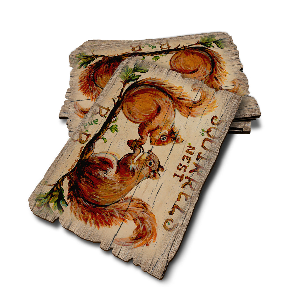 Squirrels Nest - Weathered Edge Rustic Edge Postcard (5pk // $2.80ea)