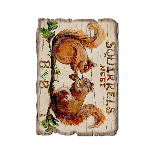 Greeting Card: Weathered Edge - Squirrel's Nest (Pack of 5)