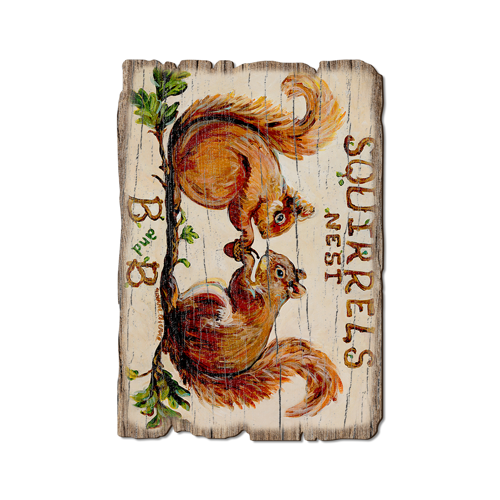 Postcard: Weathered Edge - Squirrel's Nest (Pack of 5)