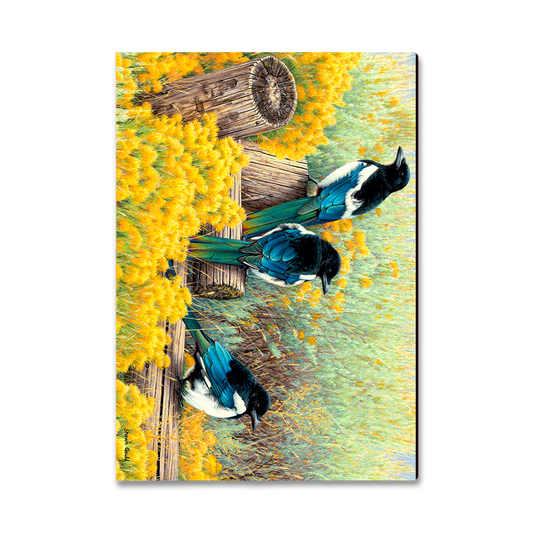 Magnet: Classic Edge - Gould's Fence Tapestry