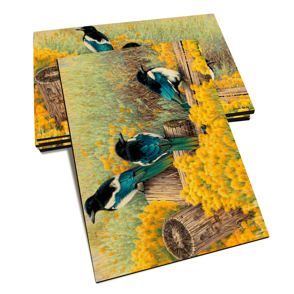 Gould's Fence Tapestry - Classic Edge Classic Edge Postcard (5pk // $2.80ea)