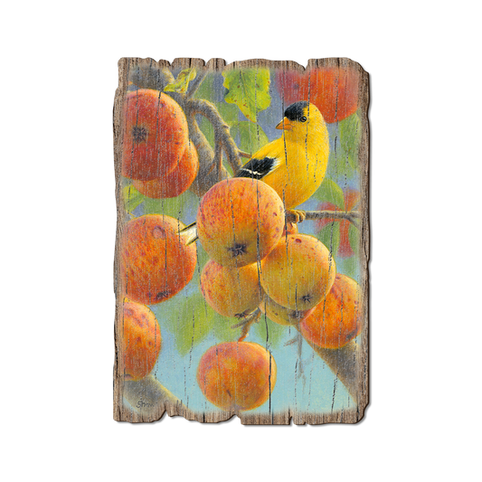 Greeting Card: Weathered Edge - Gould's Orchard Gold