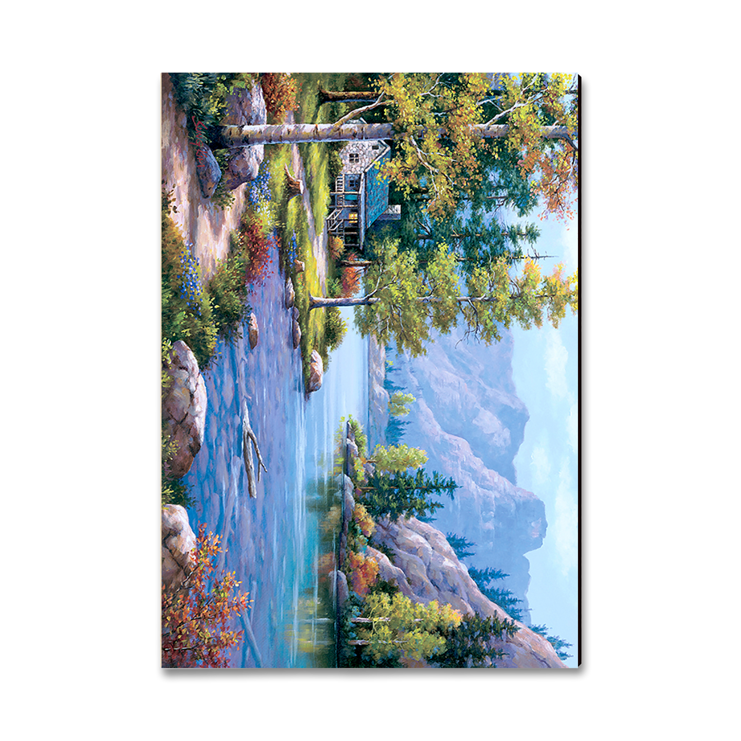 Postcard: Classic Edge - Kim's Autumn River