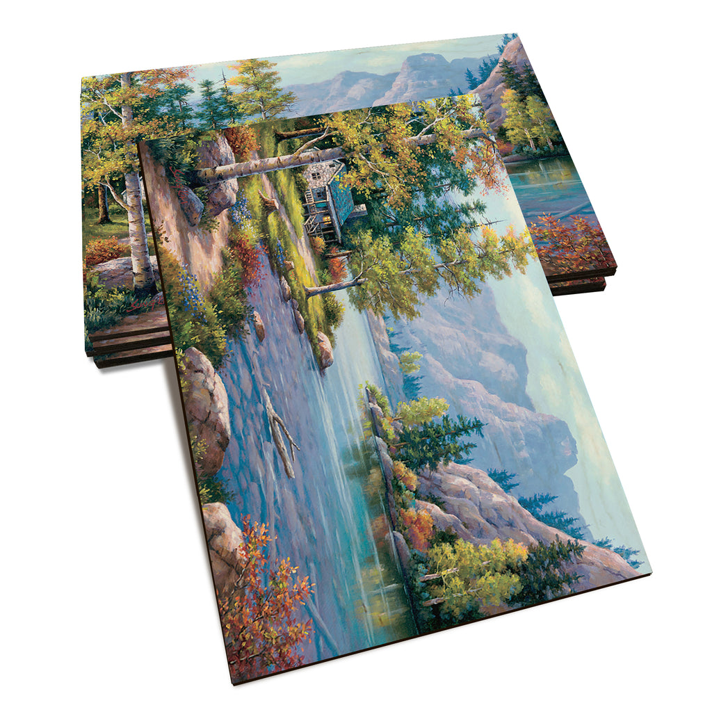 Kim's Autumn River - Classic Edge Classic Edge Postcard (5pk // $2.80ea)
