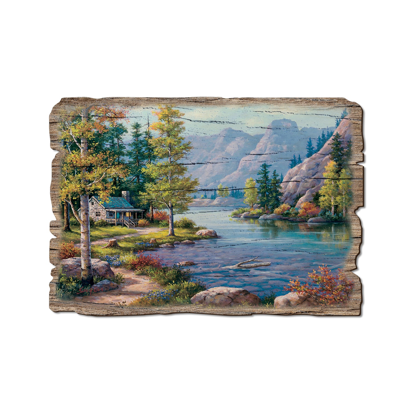 Kim's Autumn River - Rustic Edge Postcards & Magnets Rustic Edge Postcard (5pk // $2.80ea)