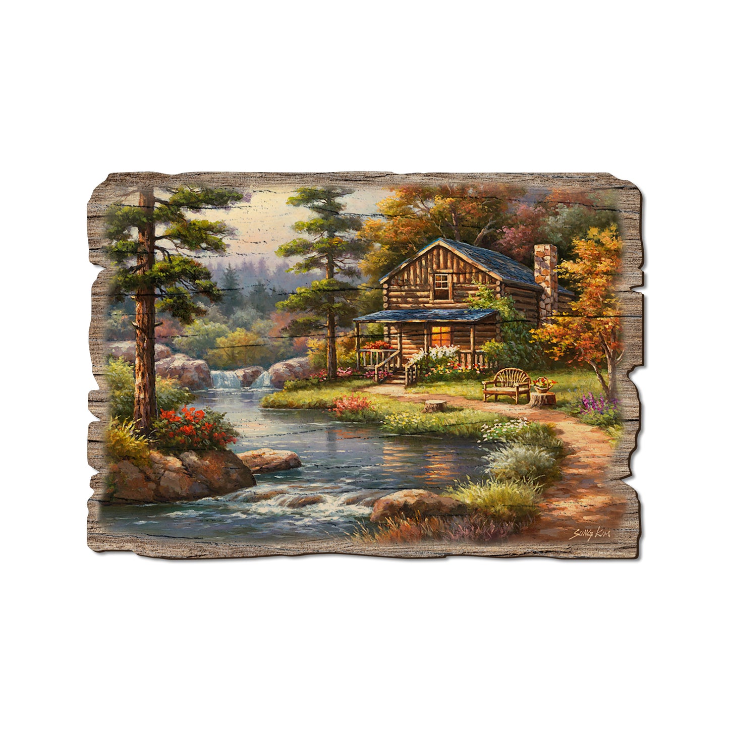 Kim's Cool Water - Rustic Edge Postcards & Magnets Rustic Edge Postcard (5pk // $2.80ea)