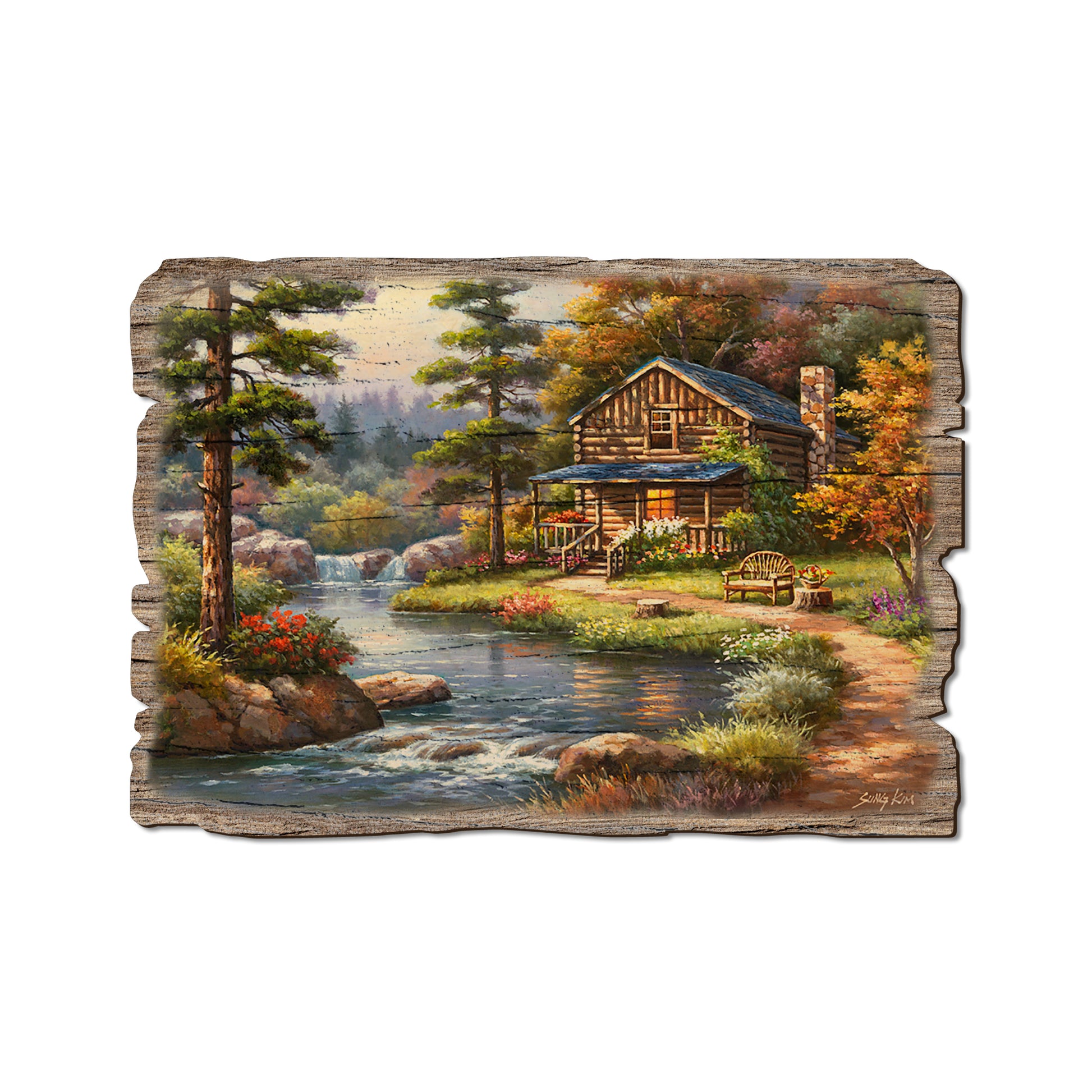 Kim's Cool Water - Rustic Edge Postcards & Magnets Rustic Edge Postcard (5pk // $2.80ea)