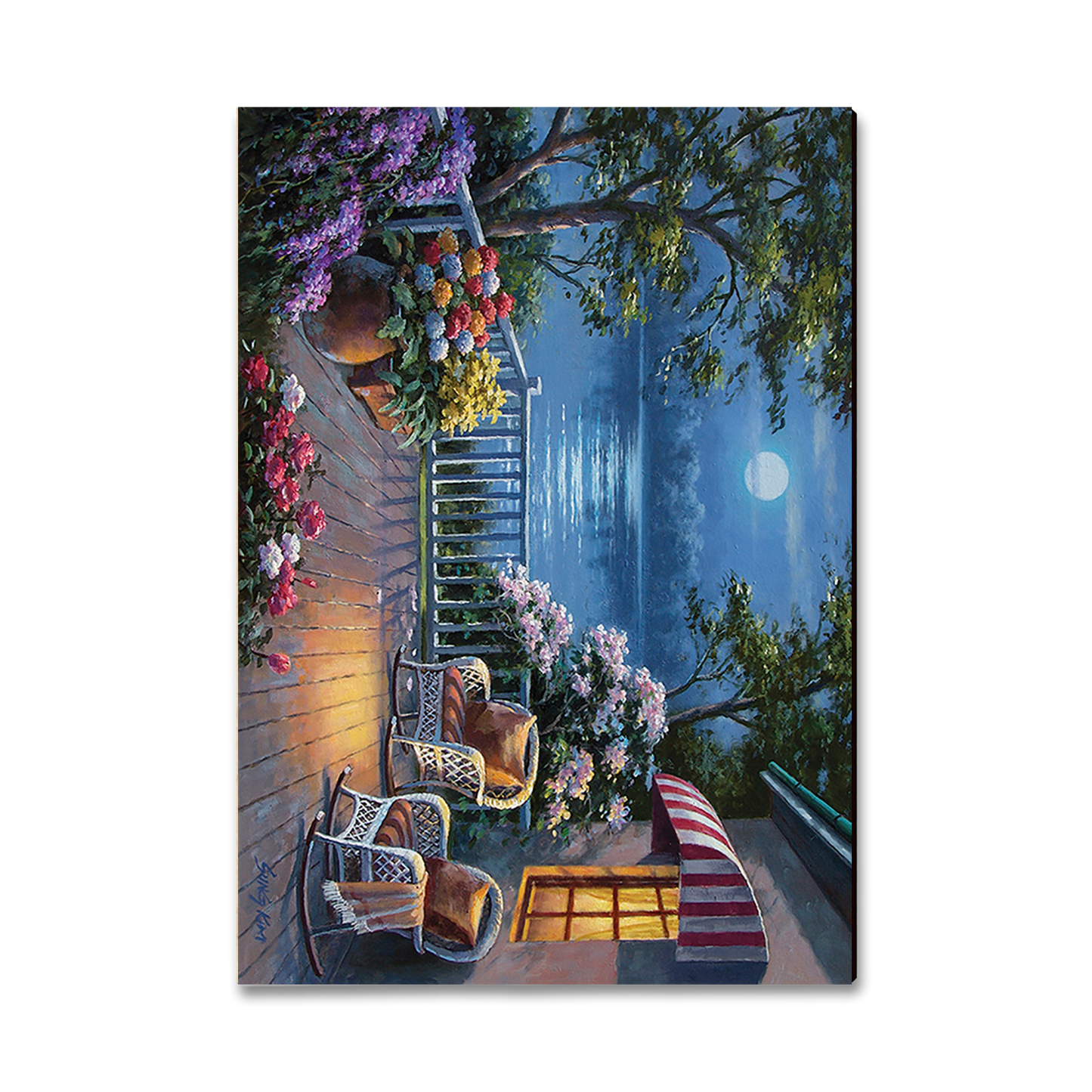 Postcard: Classic Edge - Kim's Evening Deck