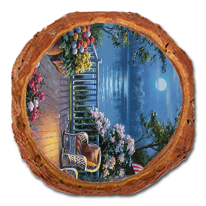 Coaster: Live Edge - Kim's Evening Deck