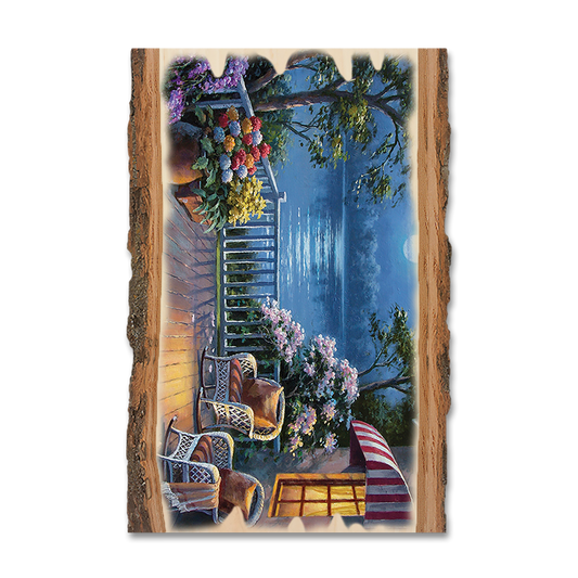 Magnet: Live Edge - Kim's Evening Deck