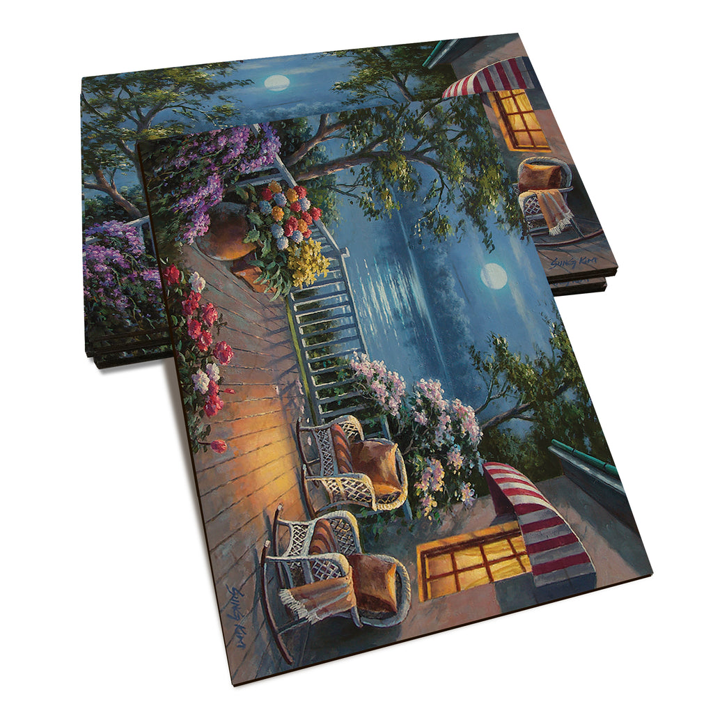 Kim's Evening Deck - Classic Edge Classic Edge Postcard (5pk // $2.80ea)