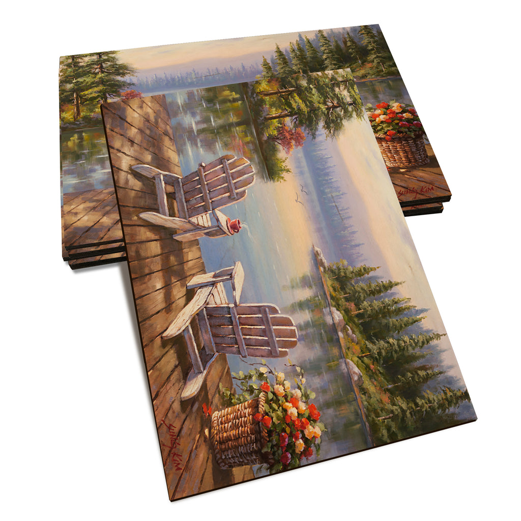 Kim's Morning Coffee - Classic Edge Classic Edge Postcard (5pk // $2.80ea)