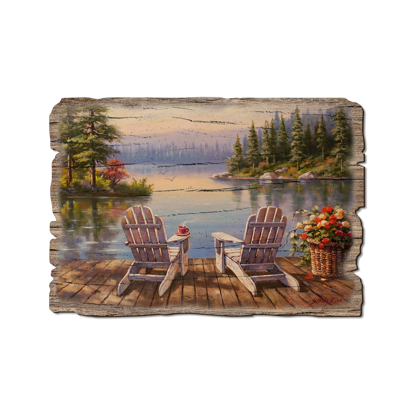 Kim's Morning Coffee - Rustic Edge Postcards & Magnets Rustic Edge Postcard (5pk // $2.80ea)