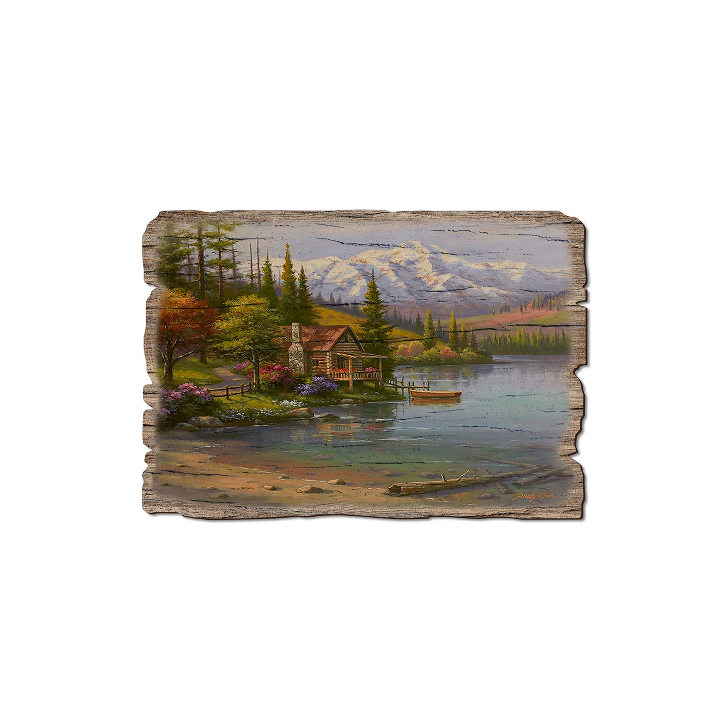 Kim's Perfect Setting - Rustic Edge Postcards & Magnets Rustic Edge Magnet (5pk // $2.80ea)