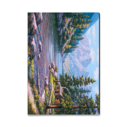 Magnet: Classic Edge - Kim's River Cabin
