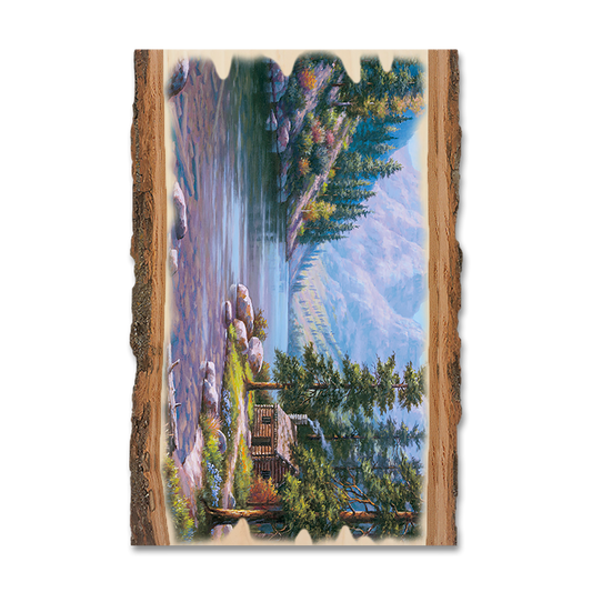 Magnet: Live Edge - Kim's River Cabin