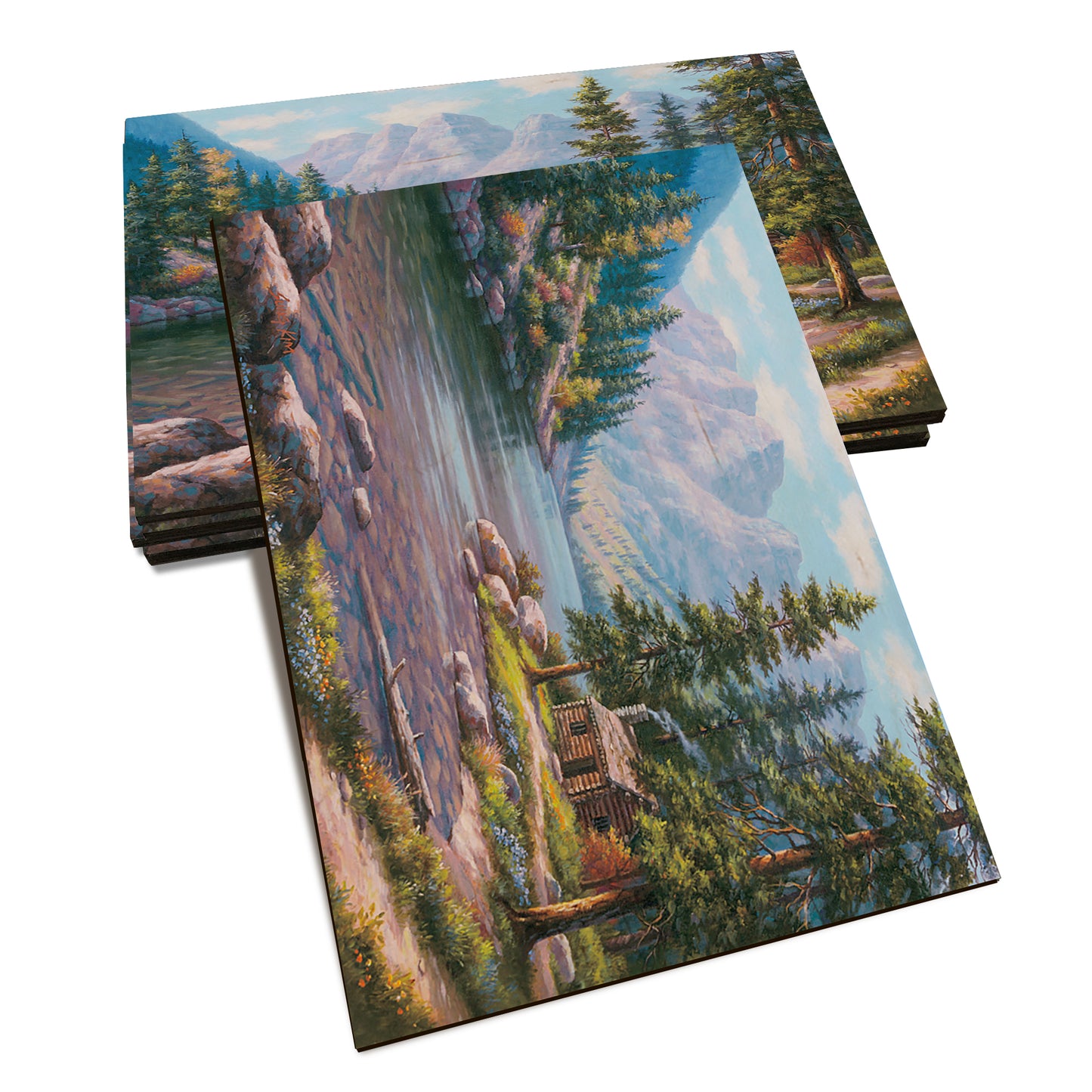 Kim's River Cabin - Classic Edge Classic Edge Postcard (5pk // $2.80ea)