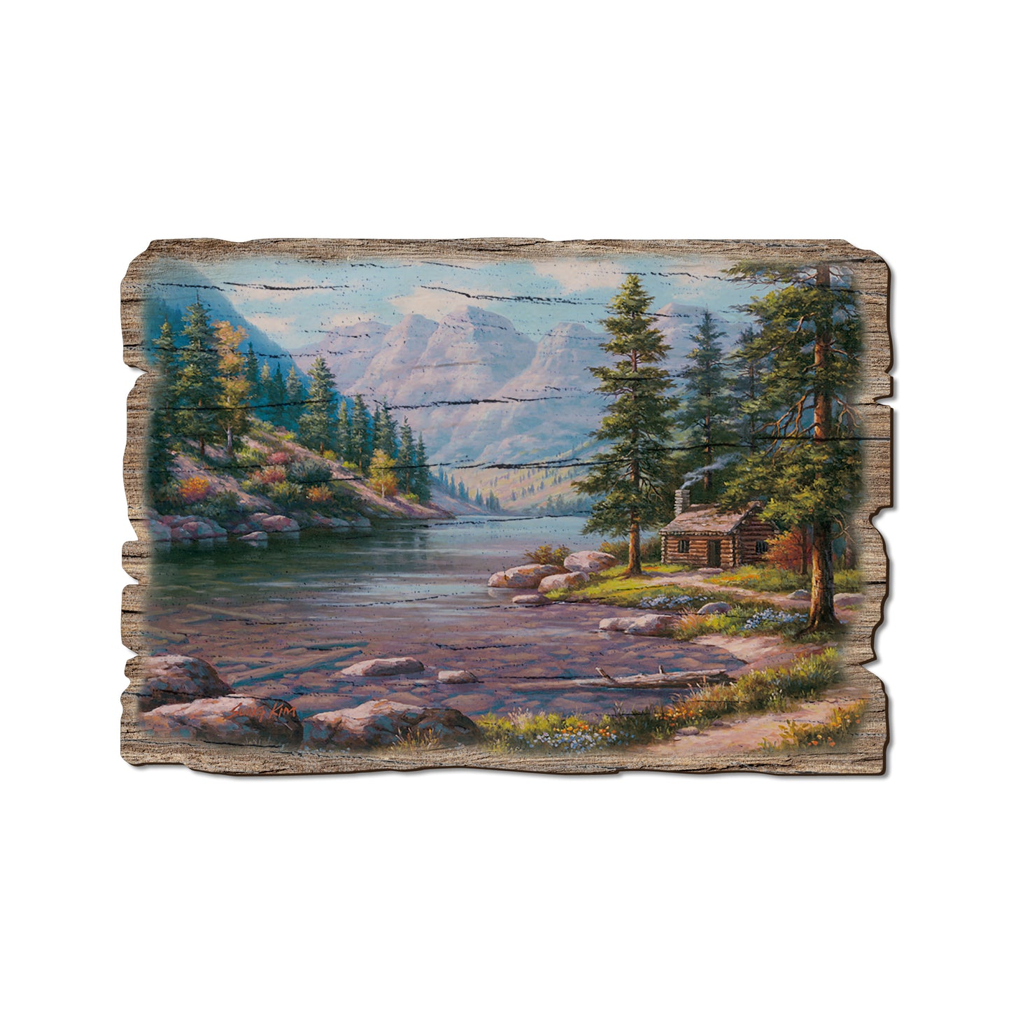 Kim's River Cabin - Rustic Edge Postcards & Magnets Rustic Edge Postcard (5pk // $2.80ea)