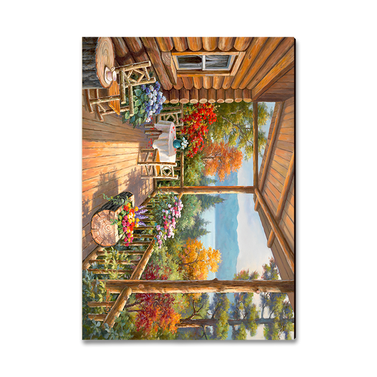 Magnet: Classic Edge - Kim's Summer Deck