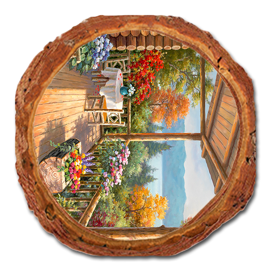 Coaster: Live Edge - Kim's Summer Deck
