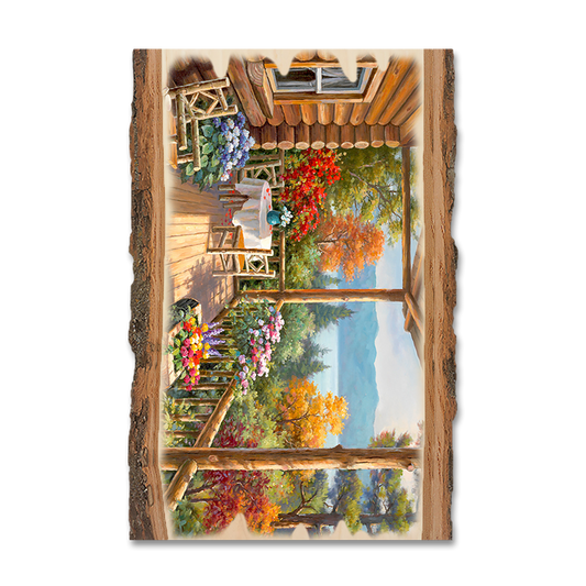 Magnet: Live Edge - Kim's Summer Deck