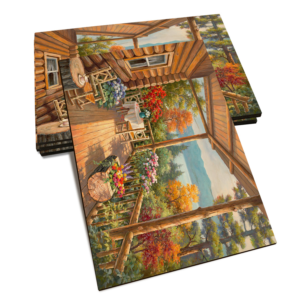 Kim's Summer Deck - Classic Edge Classic Edge Postcard (5pk // $2.80ea)