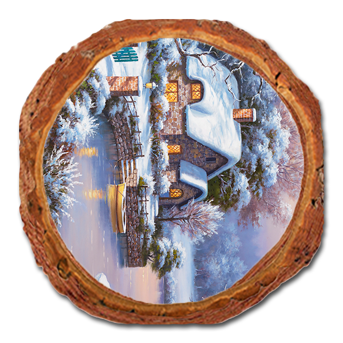 Coaster: Live Edge - Kim's Winter Cottage