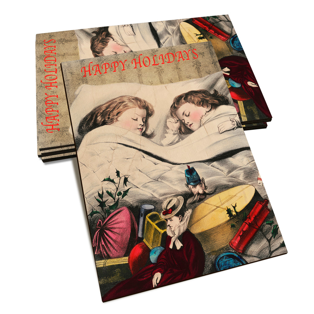 Sleeping Children - Holiday - Classic Edge Classic Edge Postcard (5pk // $2.80ea)