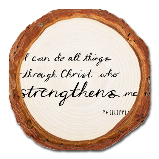 Coaster: Live Edge - Strengthens Me (Pack of 5)