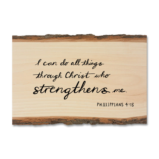 Strengthens Me - Live Edge