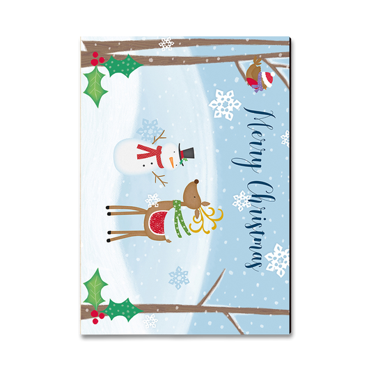 Magnet: Classic Edge - Simple Merry Christmas