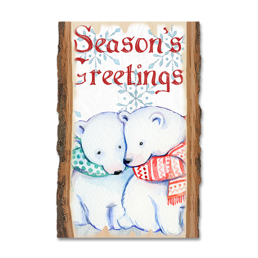Magnet: Live Edge - Snuggle Bears