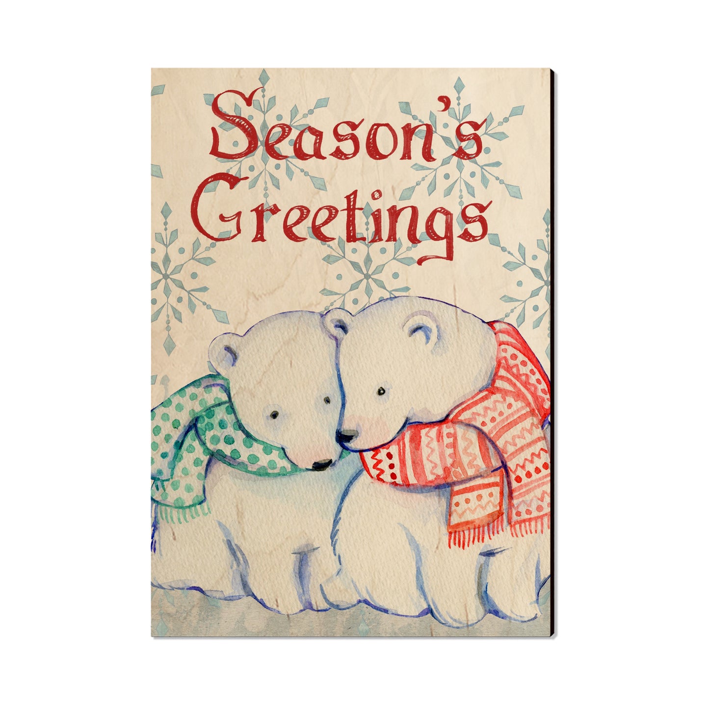 Snuggle Bears - Holiday - Classic Edge