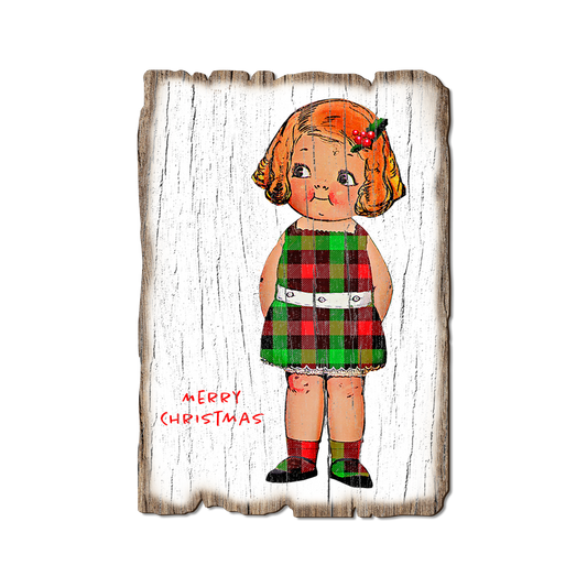 Greeting Card: Weathered Edge - Suzie Christmas (Pack of 5)