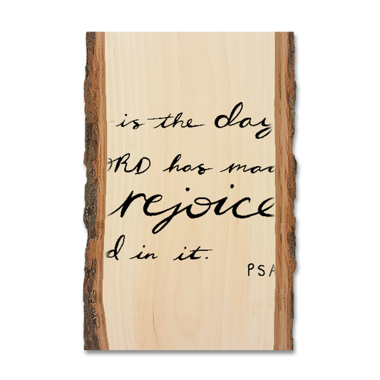 Greeting Card: Live Edge - The Day