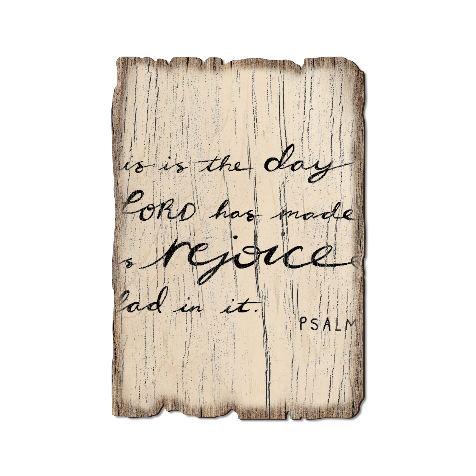 Ornament: Weathered Edge - The Day (Pack of 5)