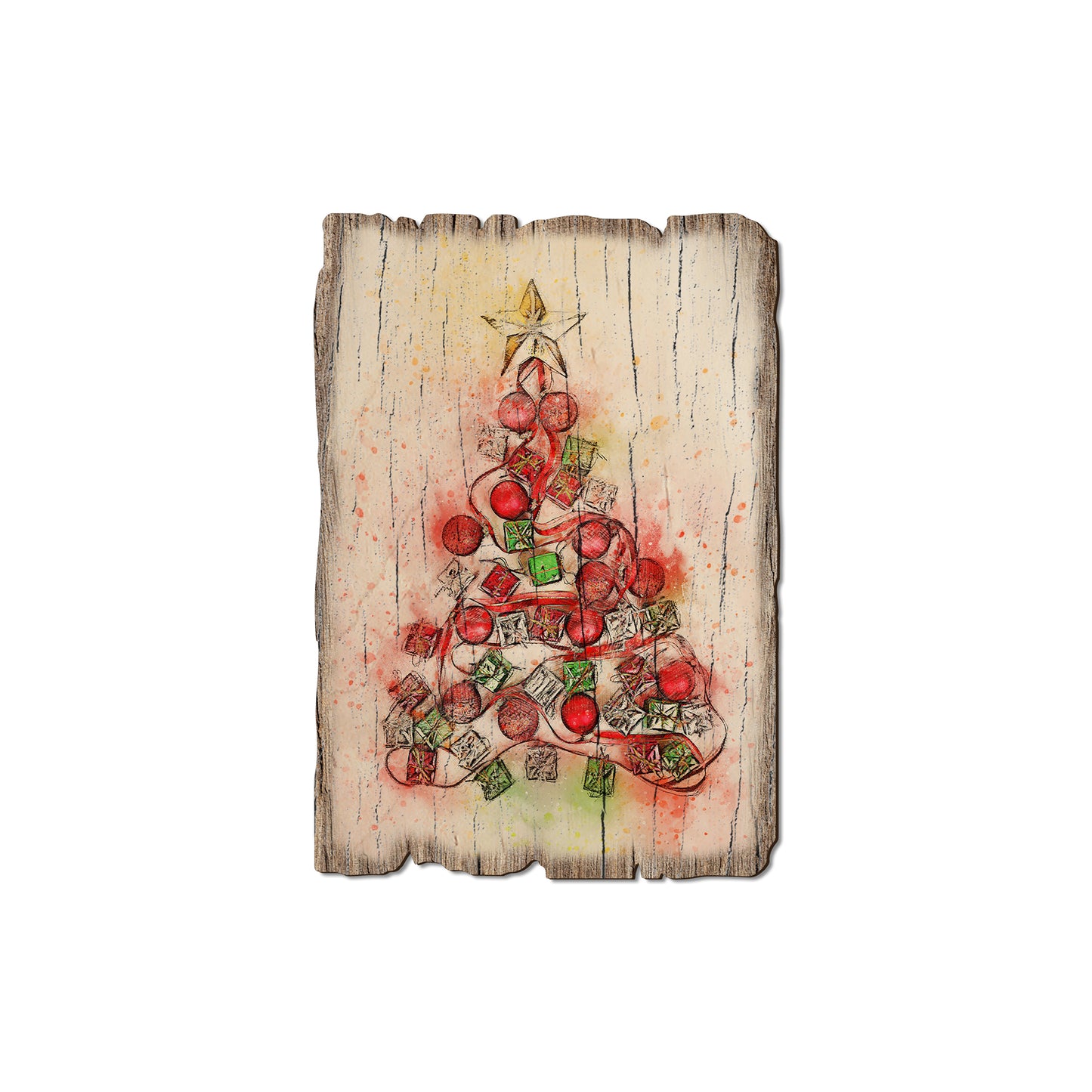 Tree Impression - Rustic Edge Postcards & Magnets Rustic Edge Magnet (5pk // $2.80ea)