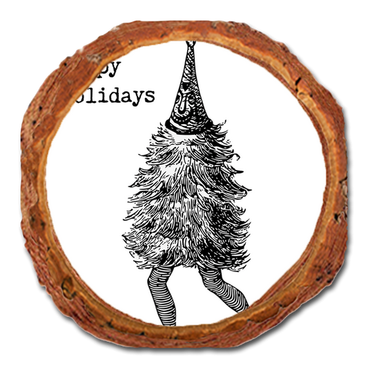Coaster: Live Edge - Tree Legs (Pack of 5)