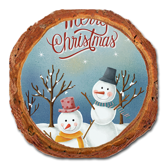 Coaster: Live Edge - Two Snowman Greeting (Pack of 5)