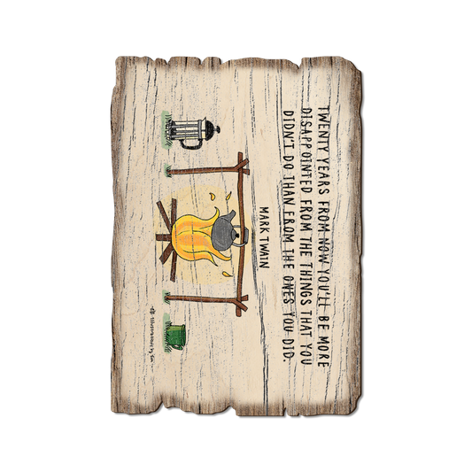 Greeting Card: Weathered Edge - Twenty Years (Pack of 5)
