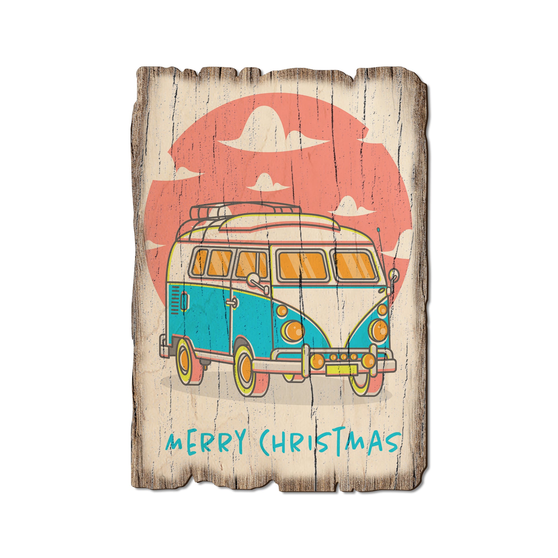 Van Christmas - Rustic Edge Postcards & Magnets Rustic Edge Postcard (5pk // $2.80ea)