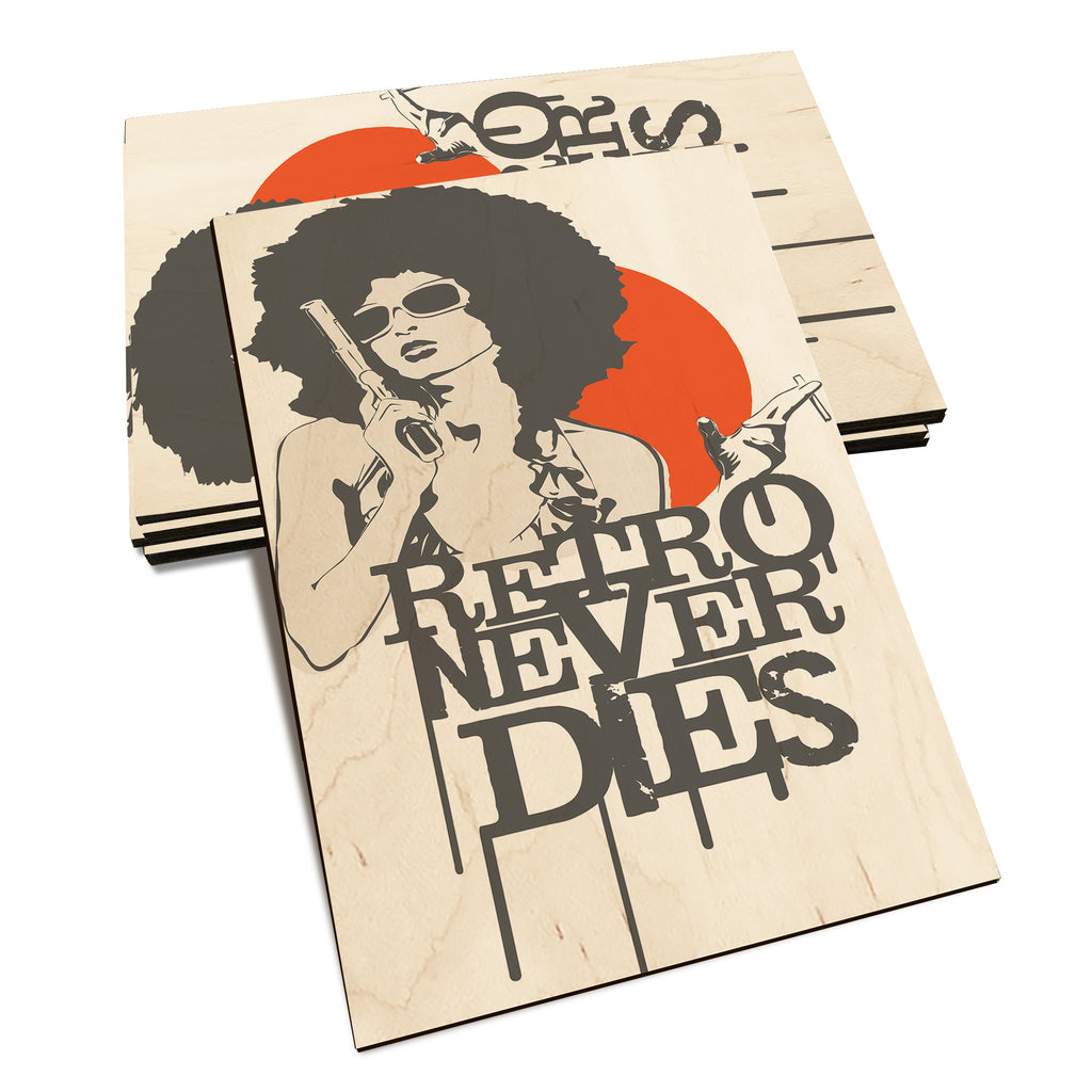 Retro Never Dies - Classic Edge Classic Edge Postcard (5pk // $2.80ea)