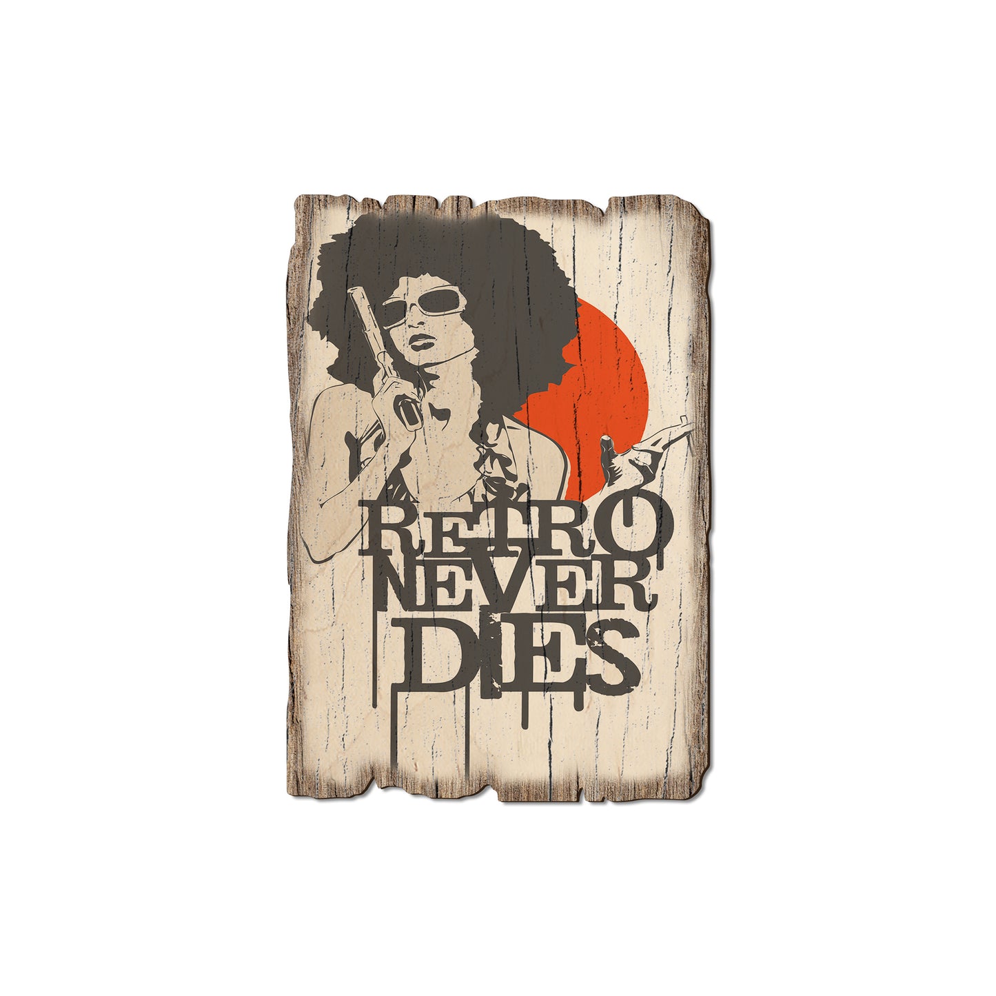Retro Never Dies - Rustic Edge Postcards & Magnets Rustic Edge Magnet (5pk // $2.80ea)