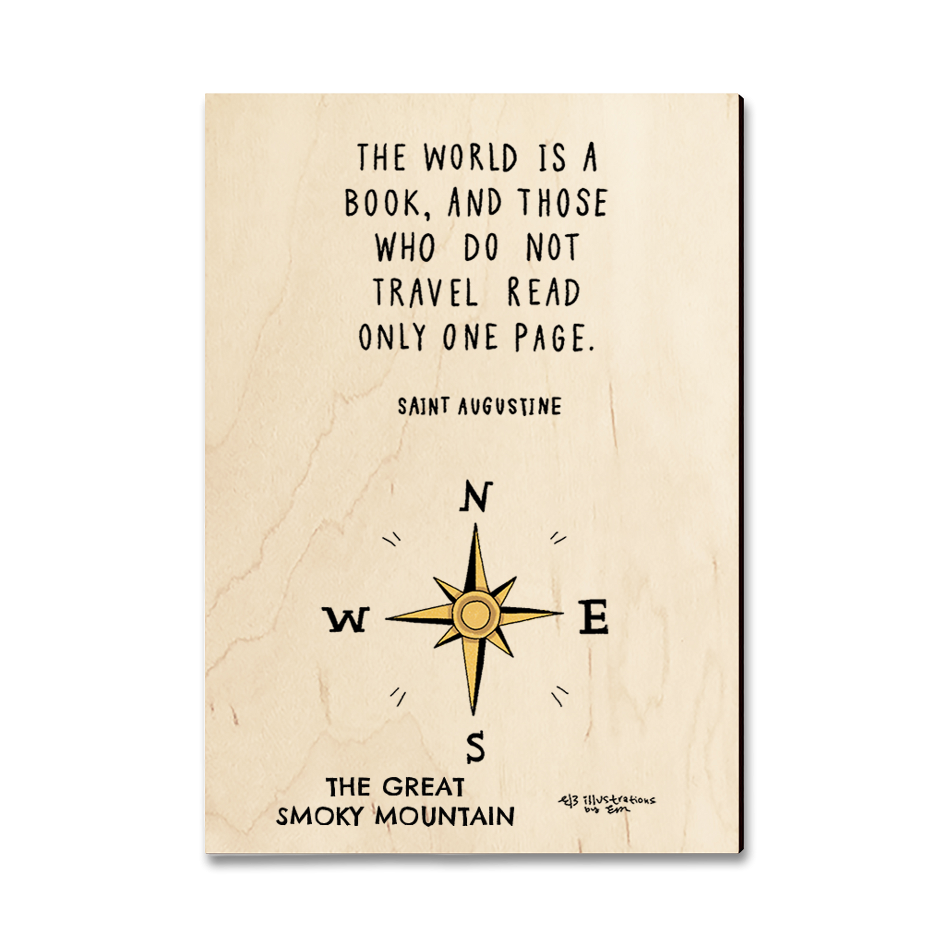 Postcard: Classic Edge - World Book (Pack of 5)