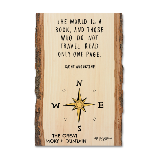 Magnet: Live Edge - World Book